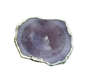 Rose Quartz Agate Jewelry Bowl
