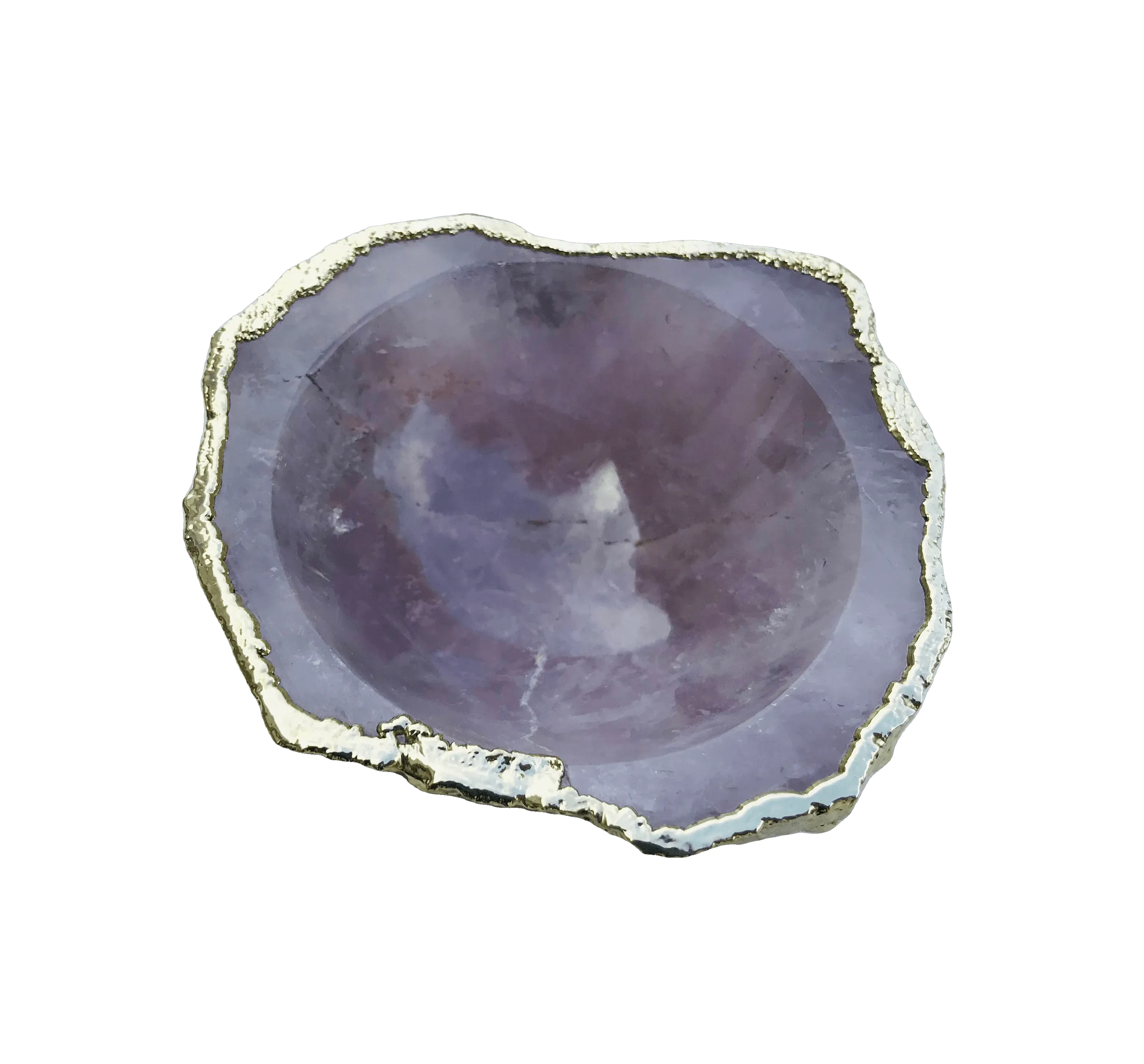Rose Quartz Agate Jewelry Bowl