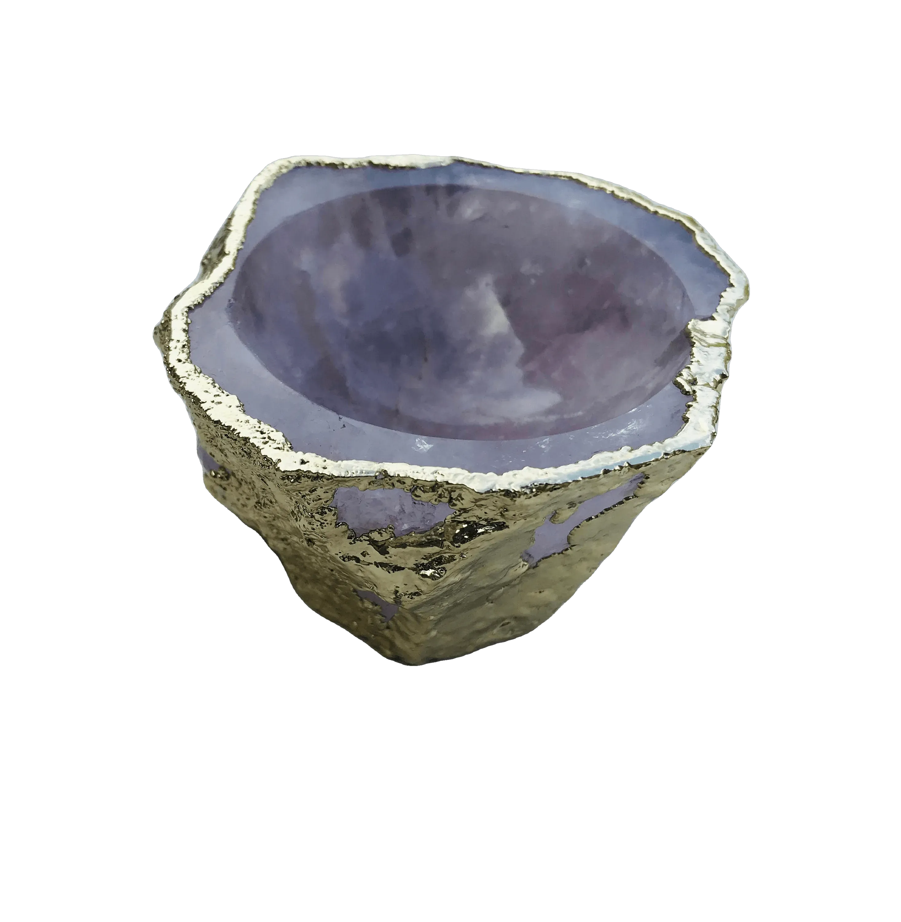 Rose Quartz Agate Jewelry Bowl