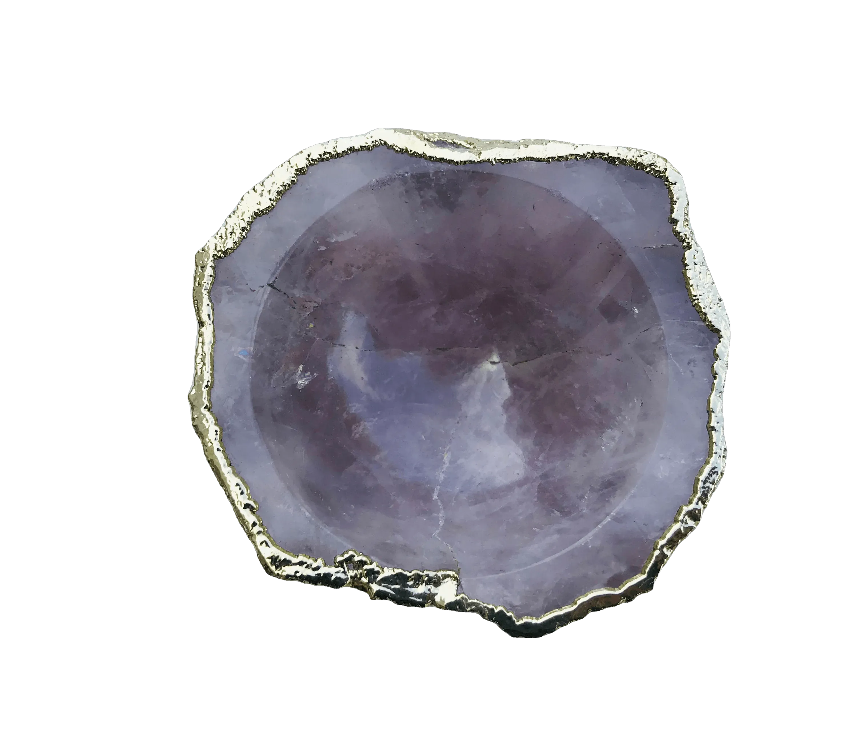Rose Quartz Agate Jewelry Bowl