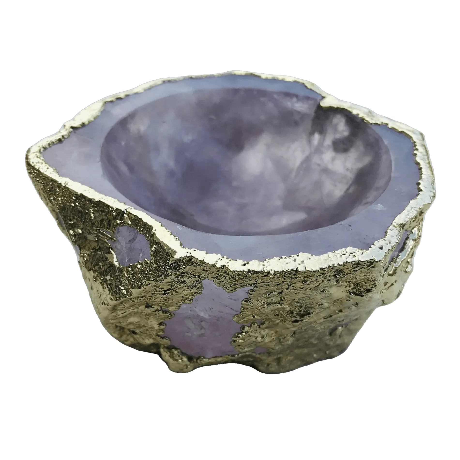 Rose Quartz Agate Jewelry Bowl