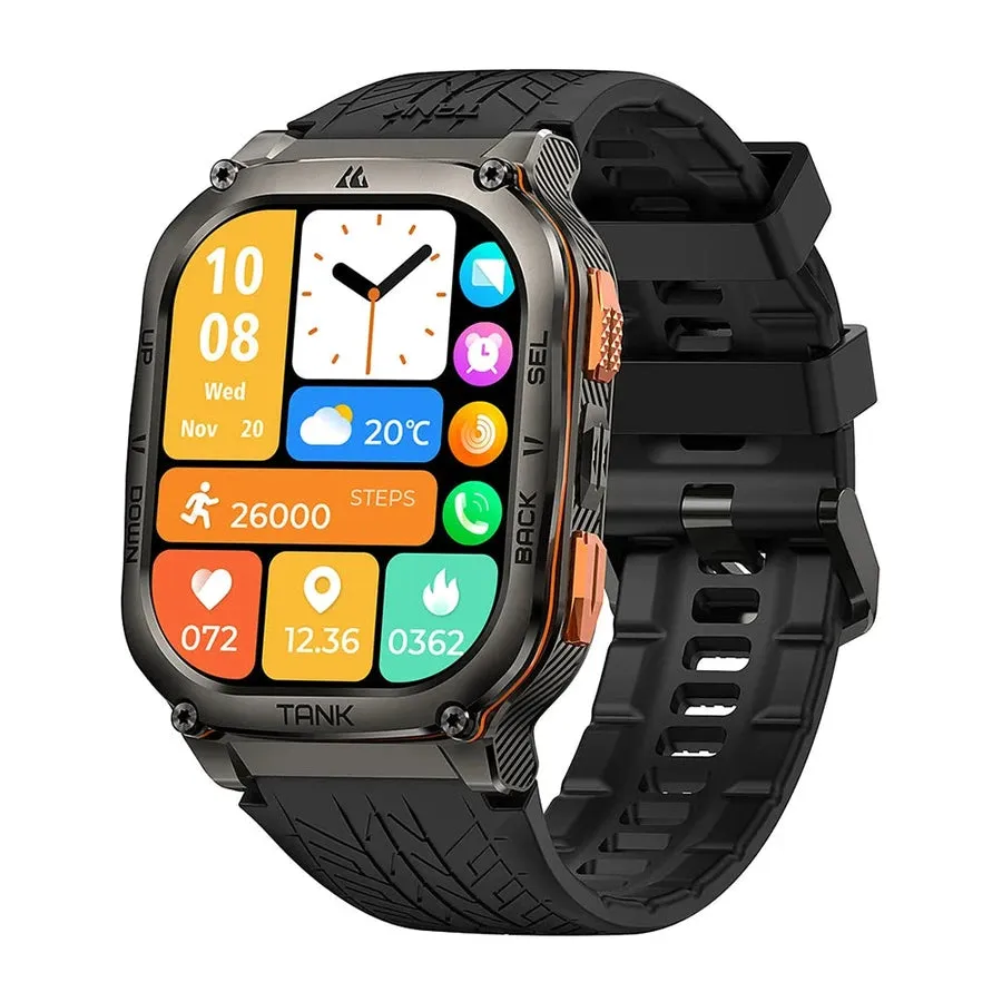 Rugged Waterproof GPS Smart Fitness Watches
