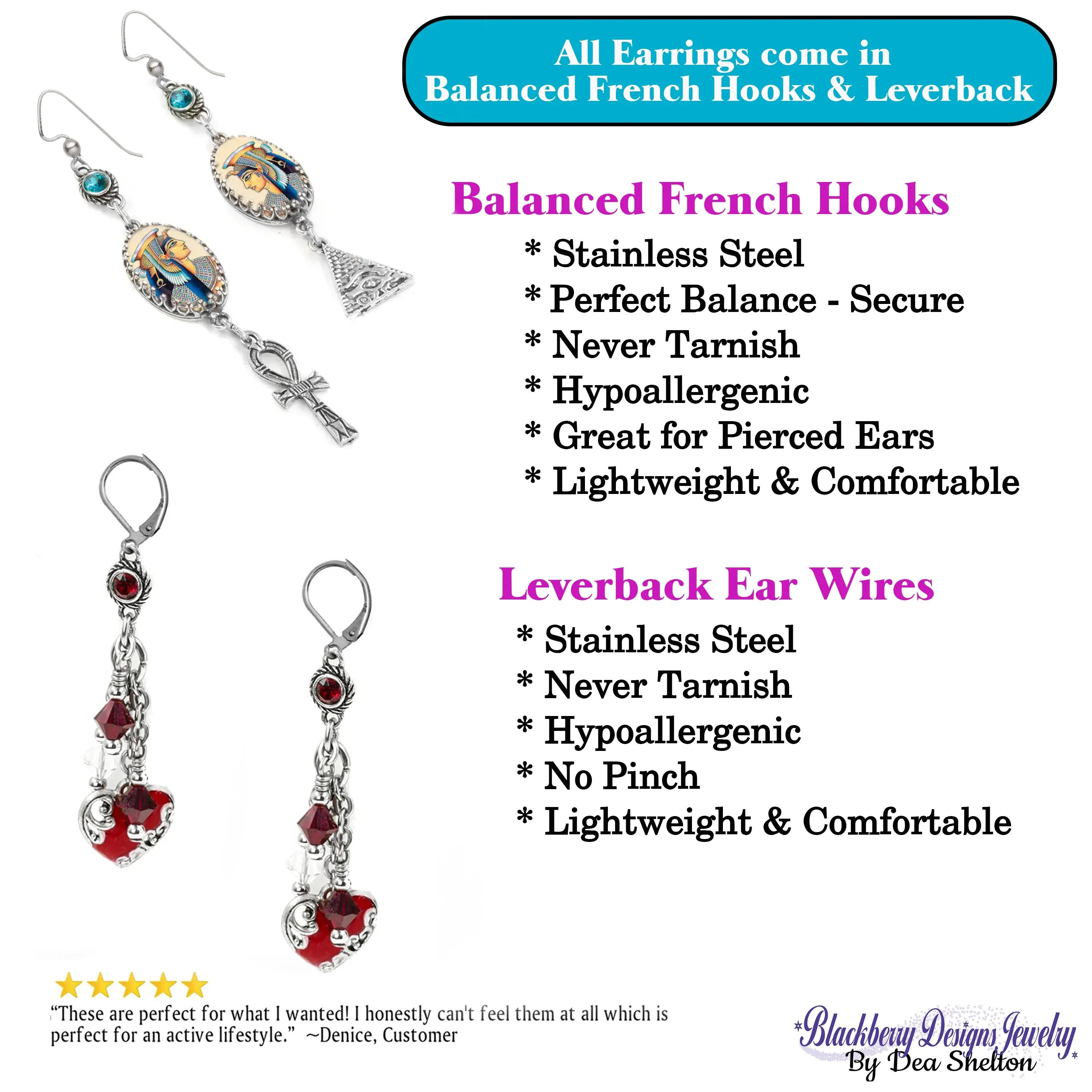 Salem Witch Trial Earrings