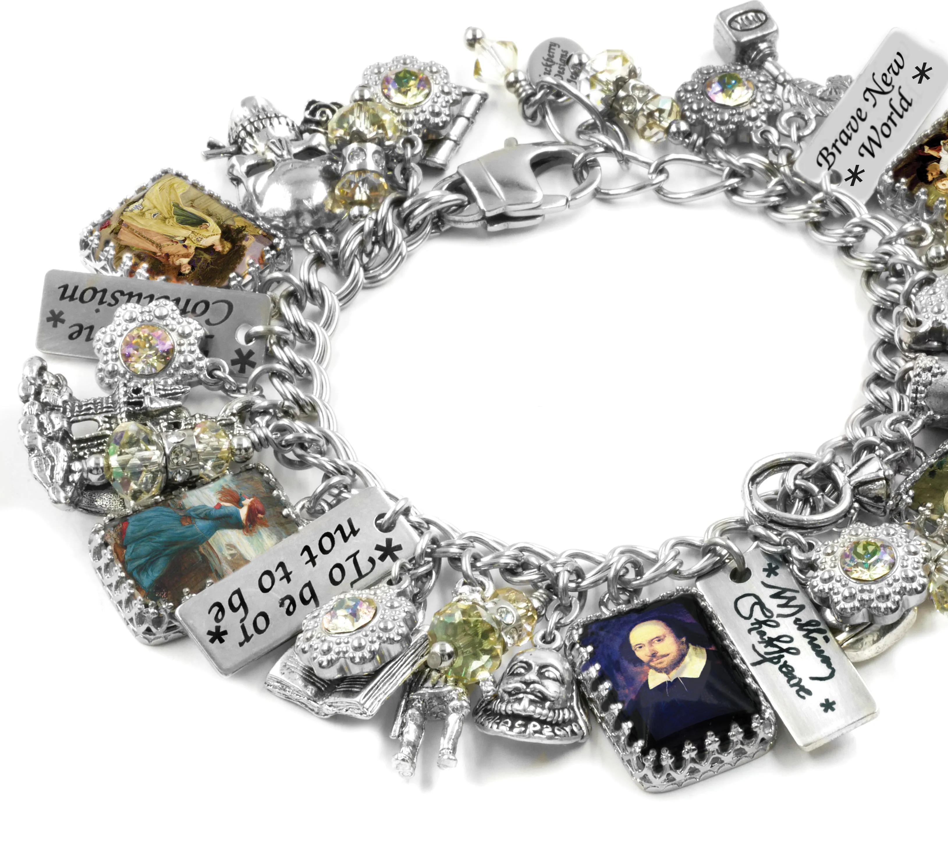 Shakespeare Charm Bracelet