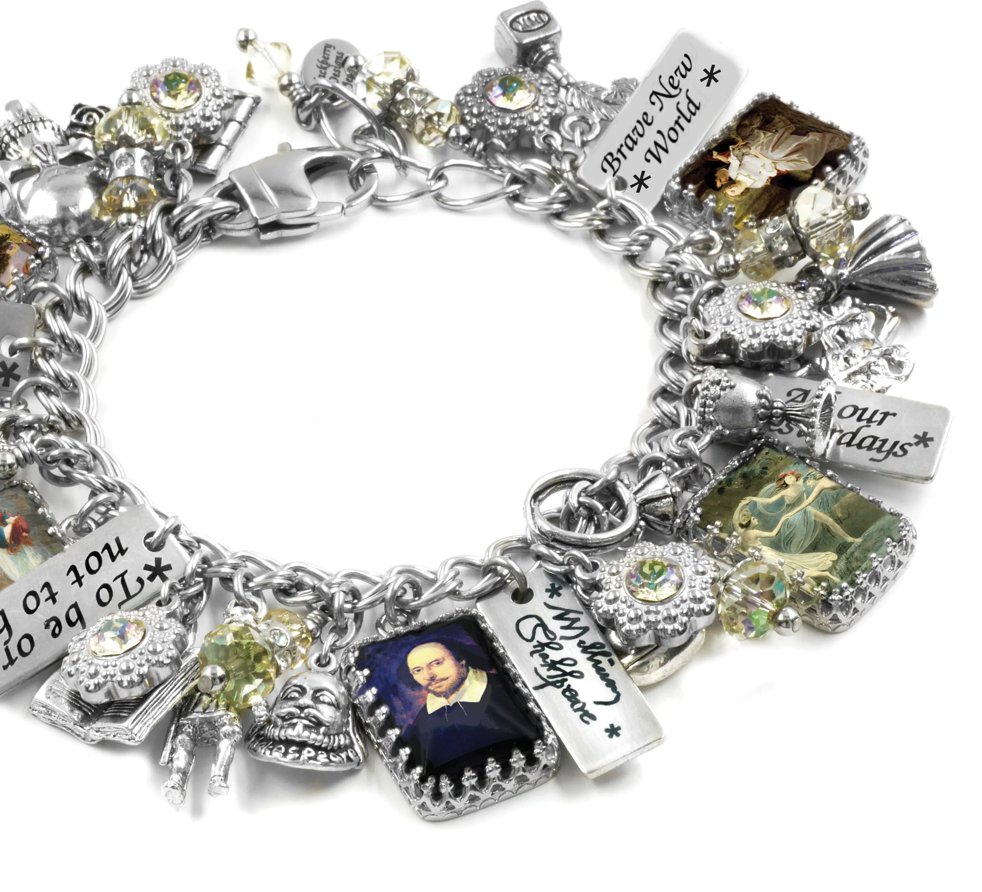 Shakespeare Charm Bracelet