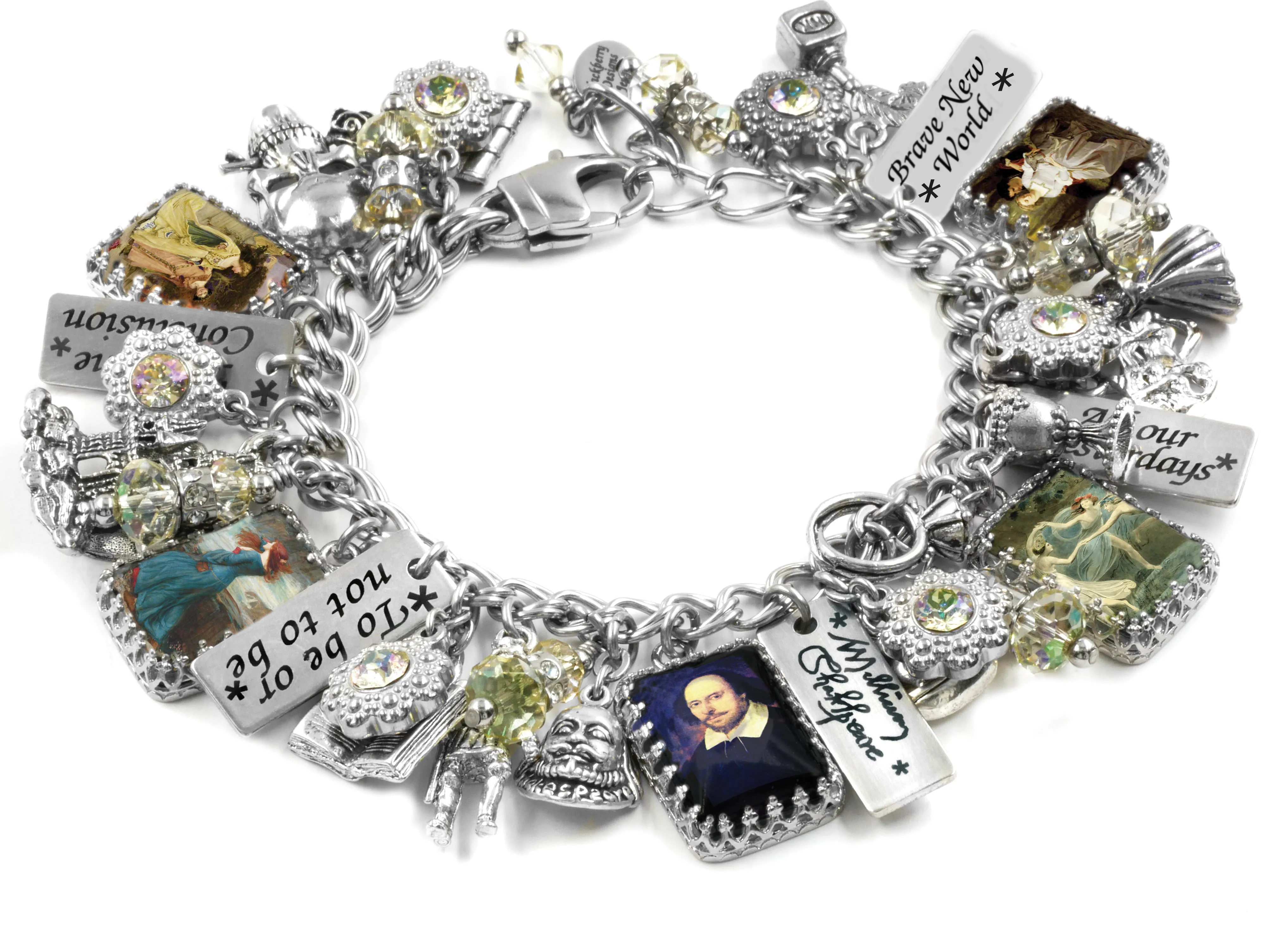 Shakespeare Charm Bracelet