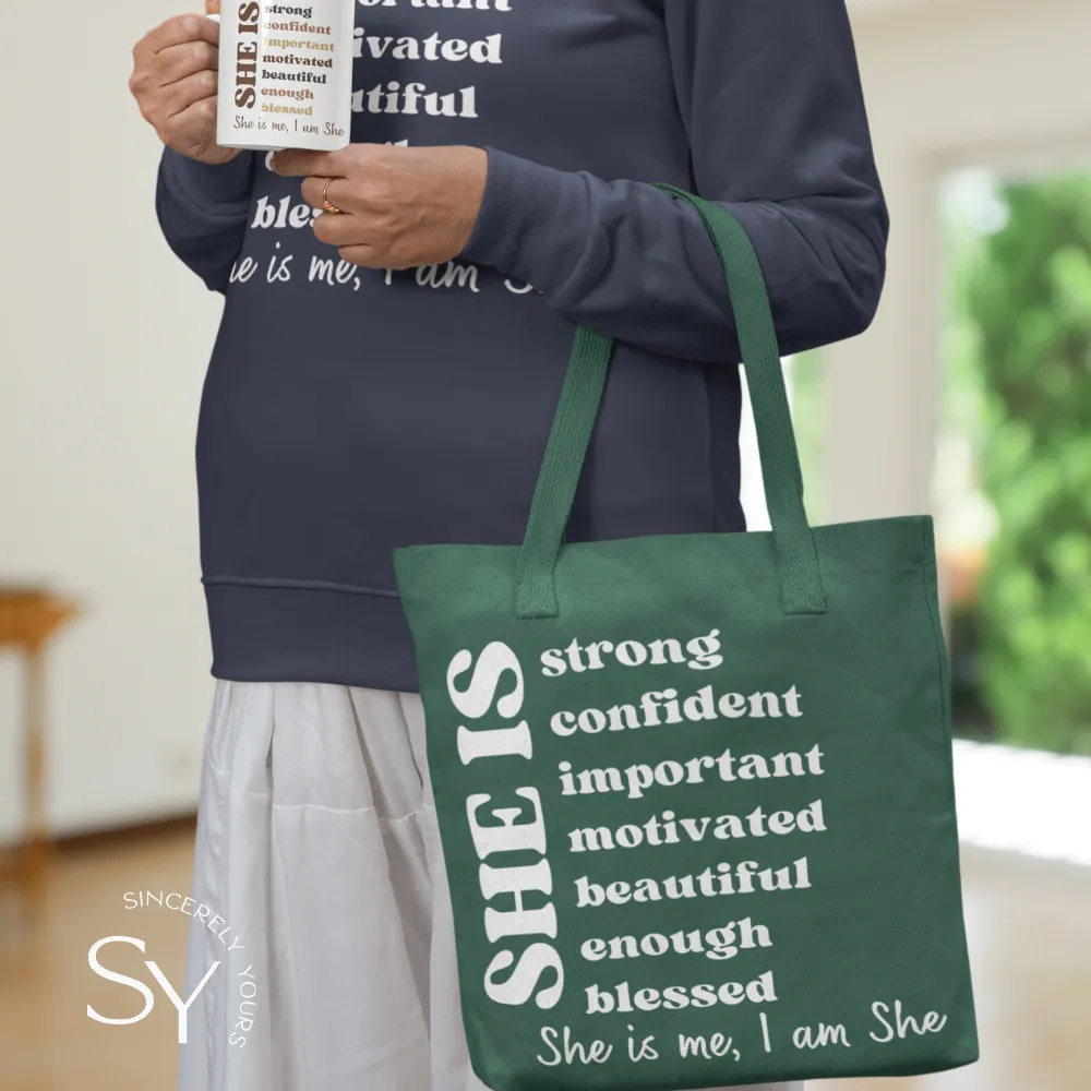She is Me, I am She Tote Bag