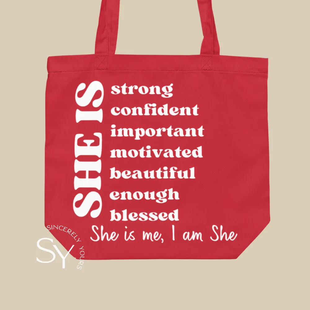 She is Me, I am She Tote Bag