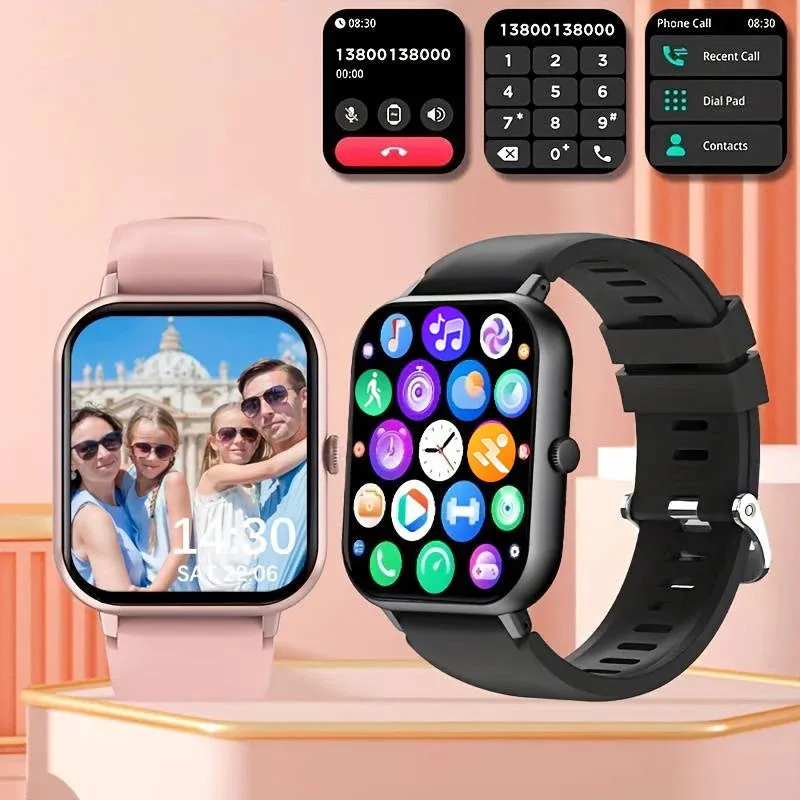 Smart watch,Suitable for men and women,  wireless calling /dial, multi -Sport mode,for iPhone/Andriod