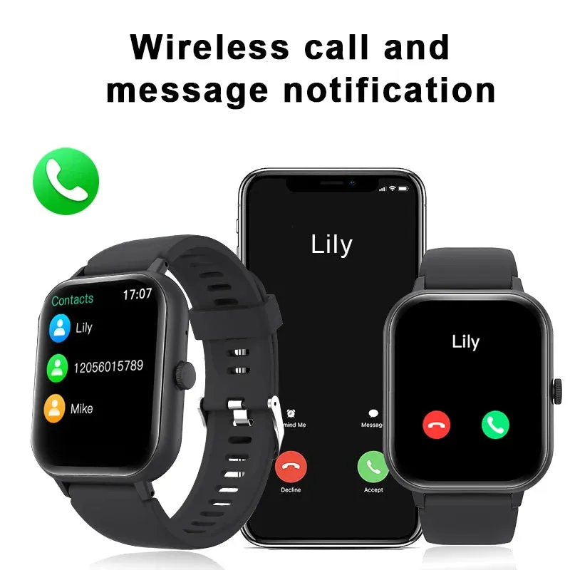Smart watch,Suitable for men and women,  wireless calling /dial, multi -Sport mode,for iPhone/Andriod