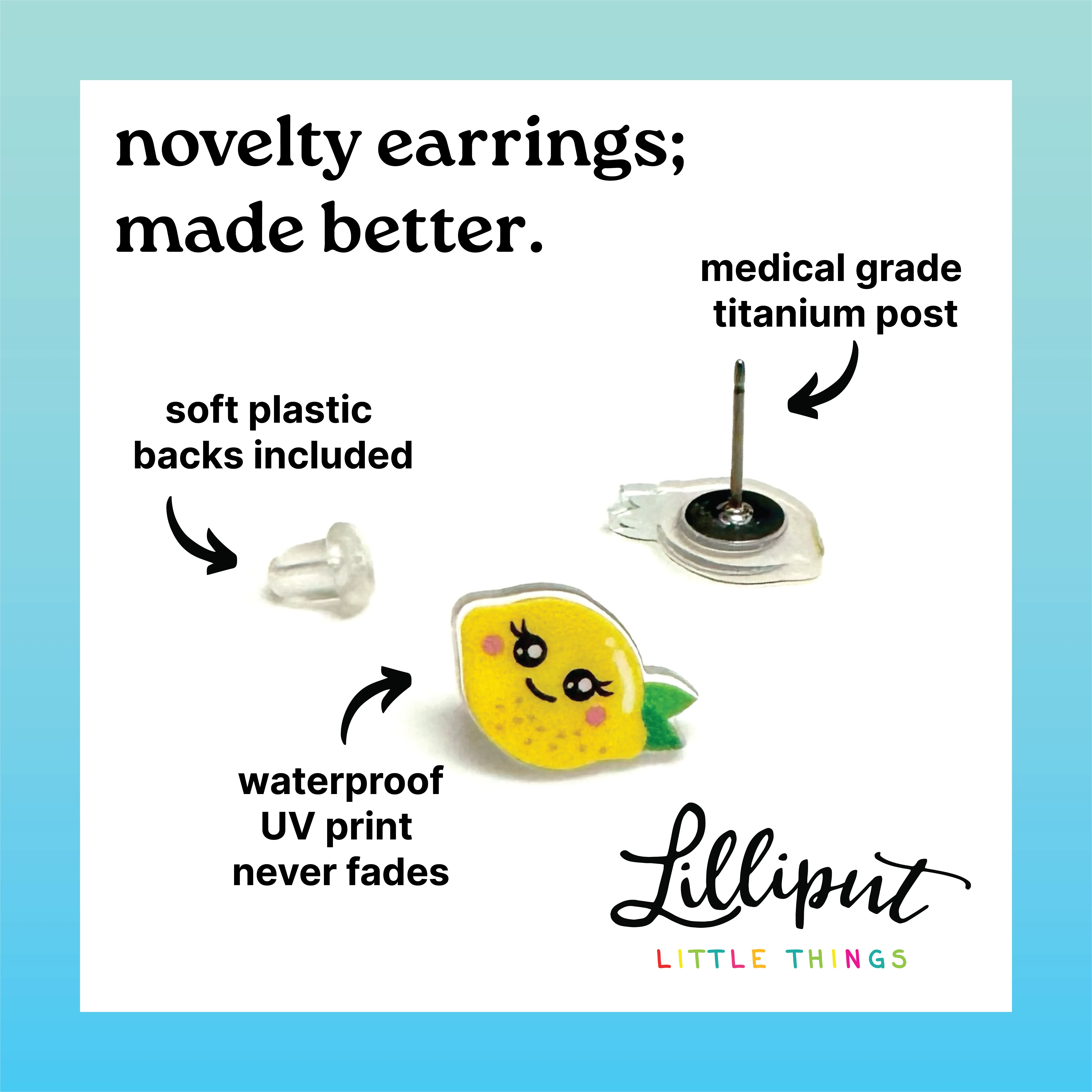 Snowflake Earrings // Stocking Stuffer