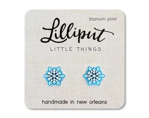 Snowflake Earrings // Stocking Stuffer