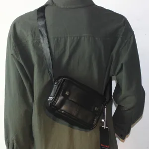 Soft Leather Messenger Bag