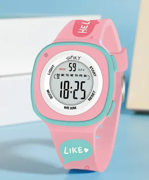 Spiky Eva15 Square Digital Watch for Kids