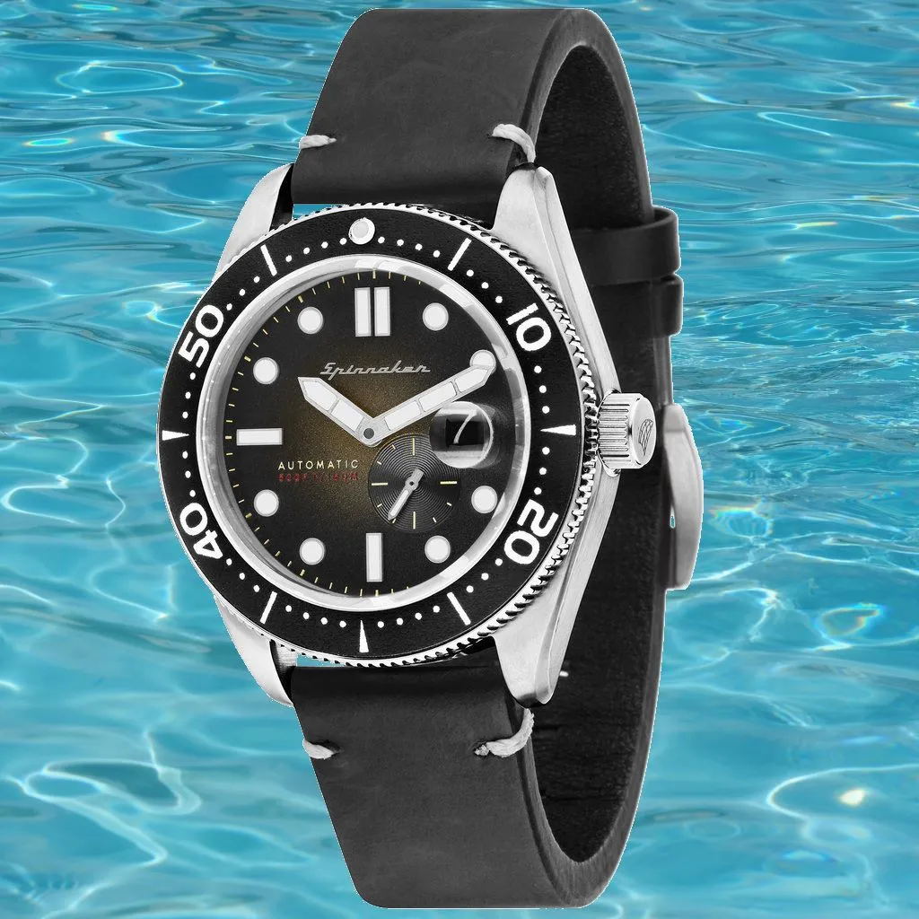 Spinnaker Croft SP-5058-03 (Textured&nbsp;Black&nbsp;Fumé&nbsp;Dial)