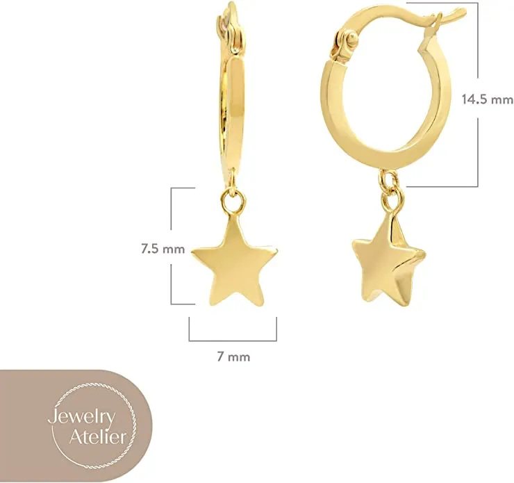 Star Dangle Earrings