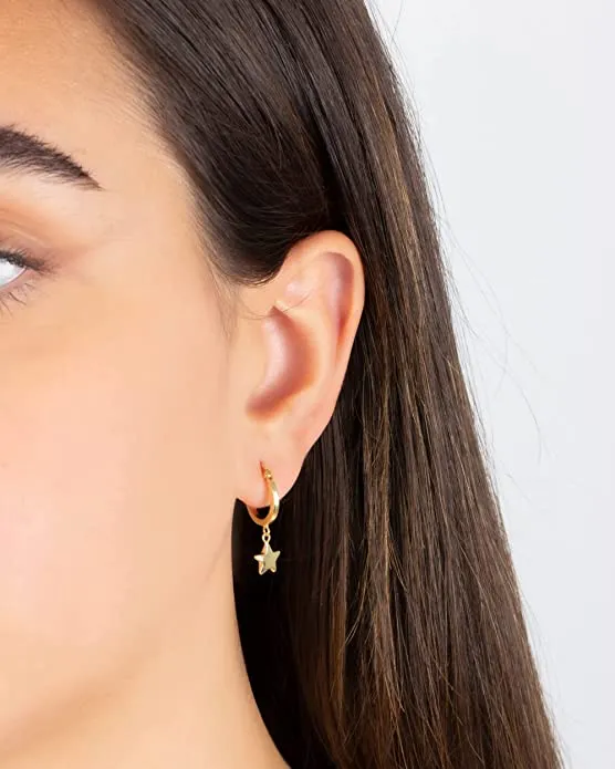 Star Dangle Earrings
