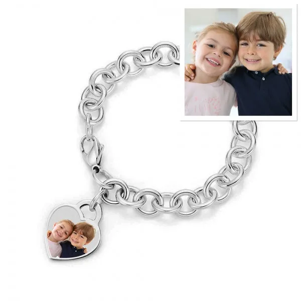 Sterling Silver Tiffany Style Engravable Bracelet Jewelry
