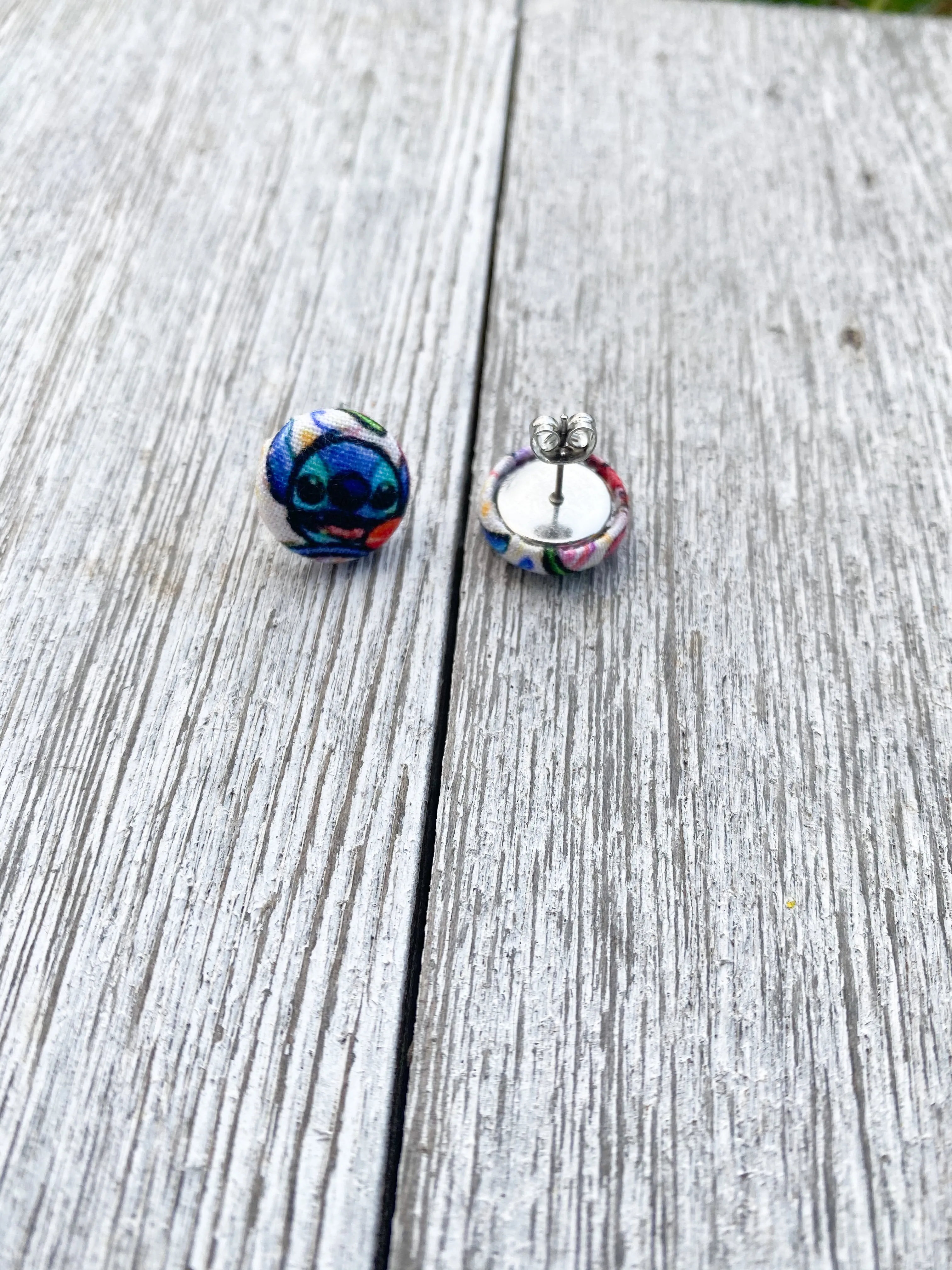 Stitch earrings