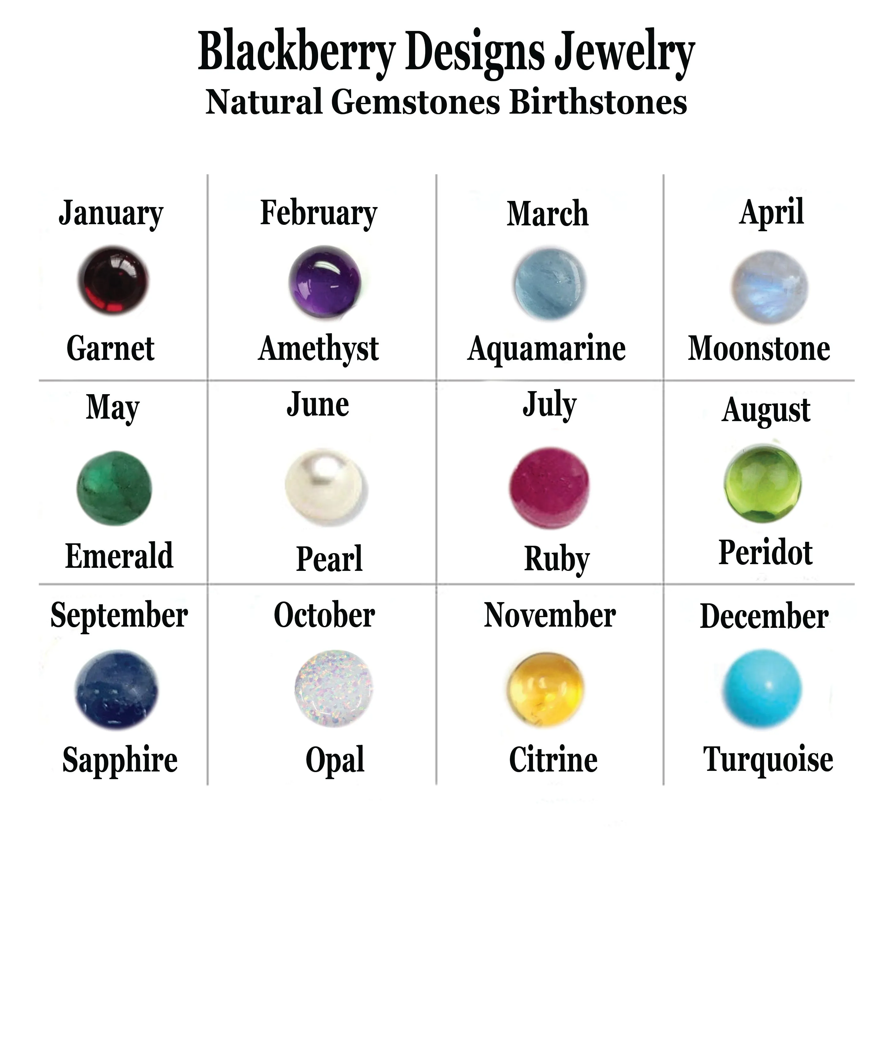 Taurus Horoscope Gemstone Earrings