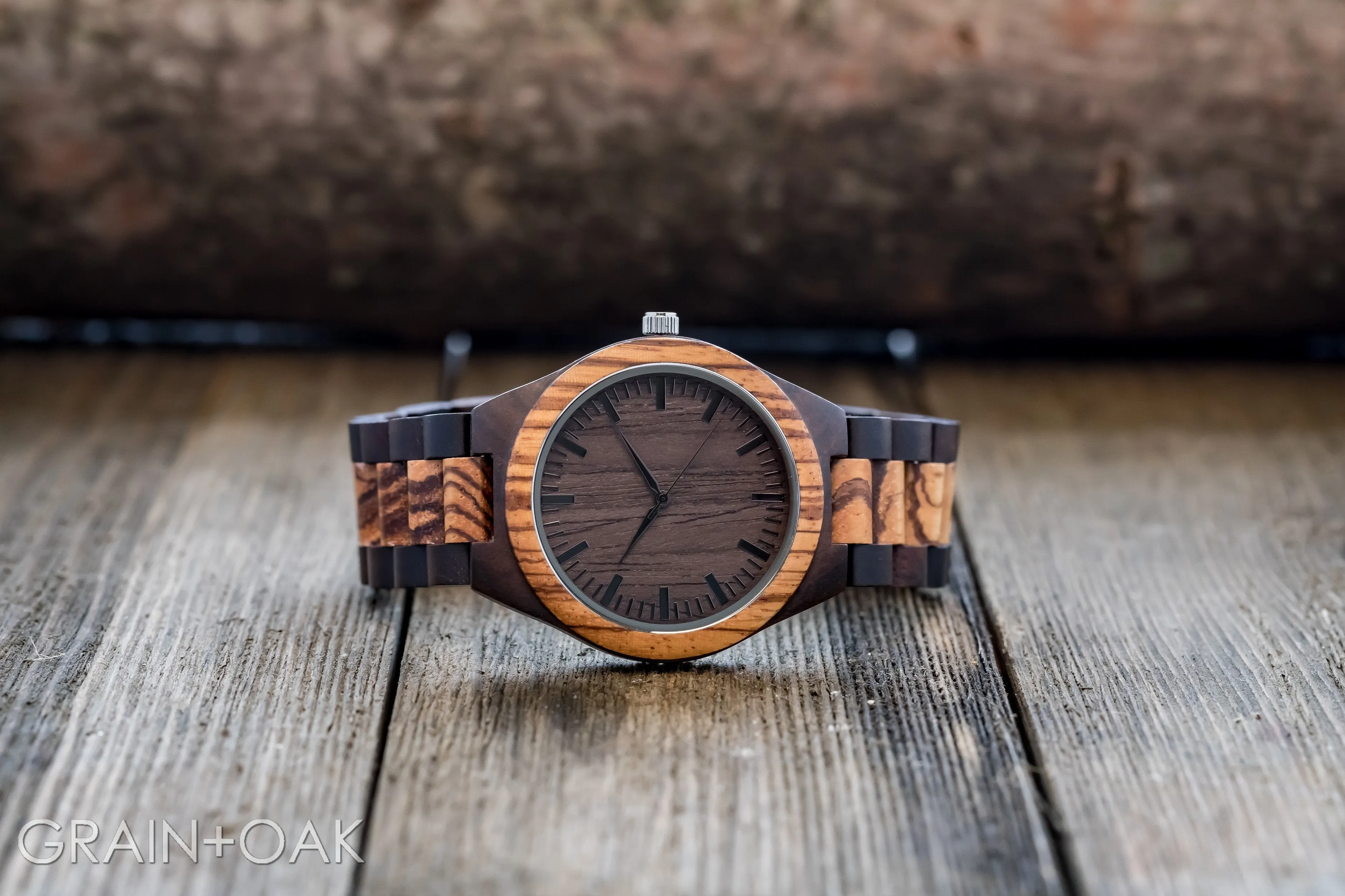 The Ridge Zebrawood   Ebony | Set of 5