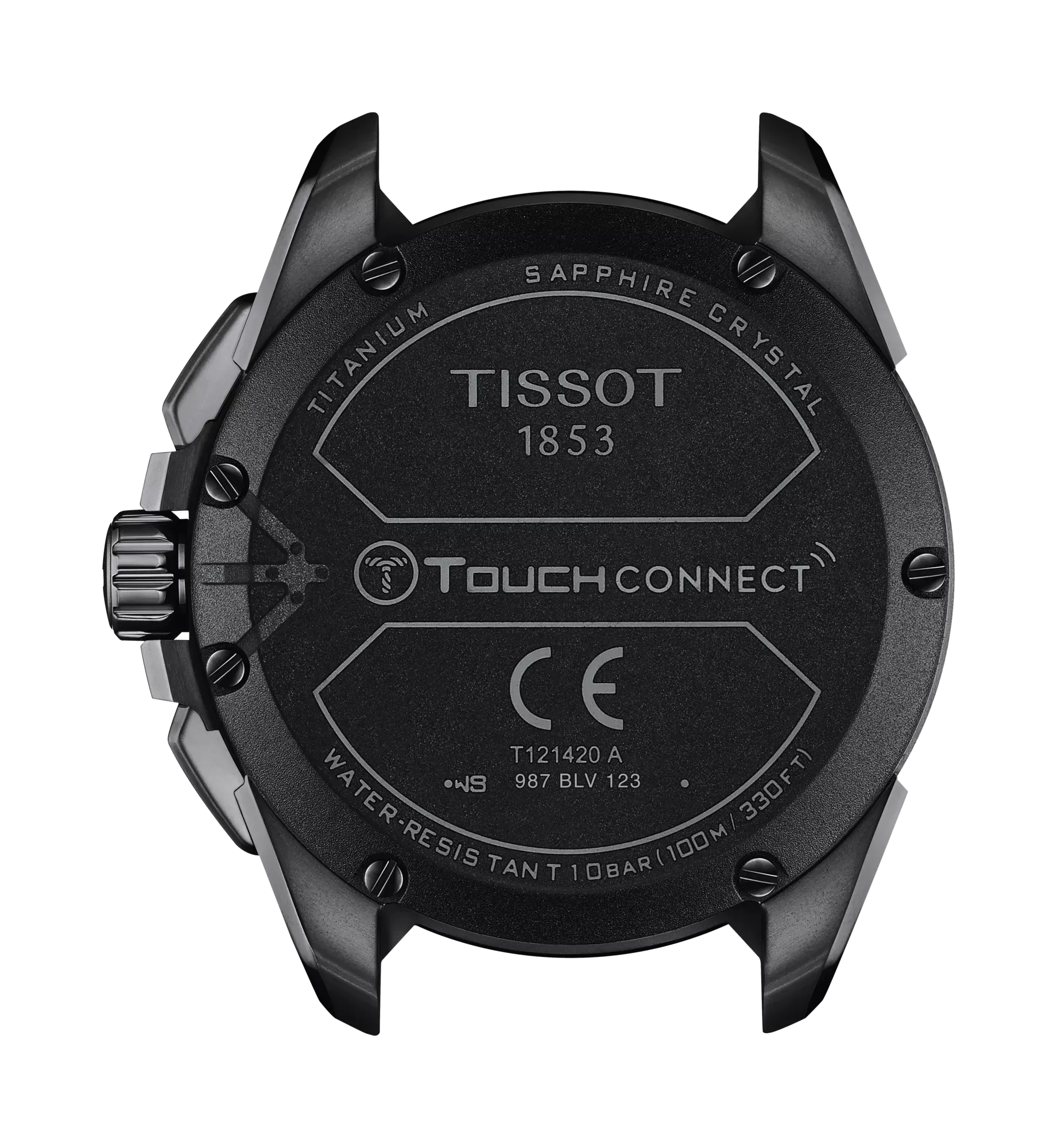 Tissot T-touch Connect Solar Analog-Digital Black Dial Men's Watch T121.420.47.051.03