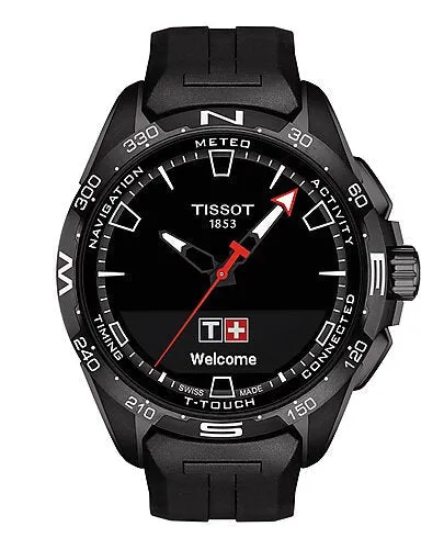 Tissot T-touch Connect Solar Analog-Digital Black Dial Men's Watch T121.420.47.051.03