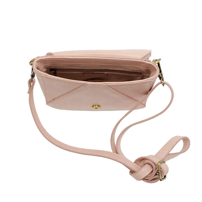 Tootsie Mini Envelope Sling Belt Bag in Soft Pink