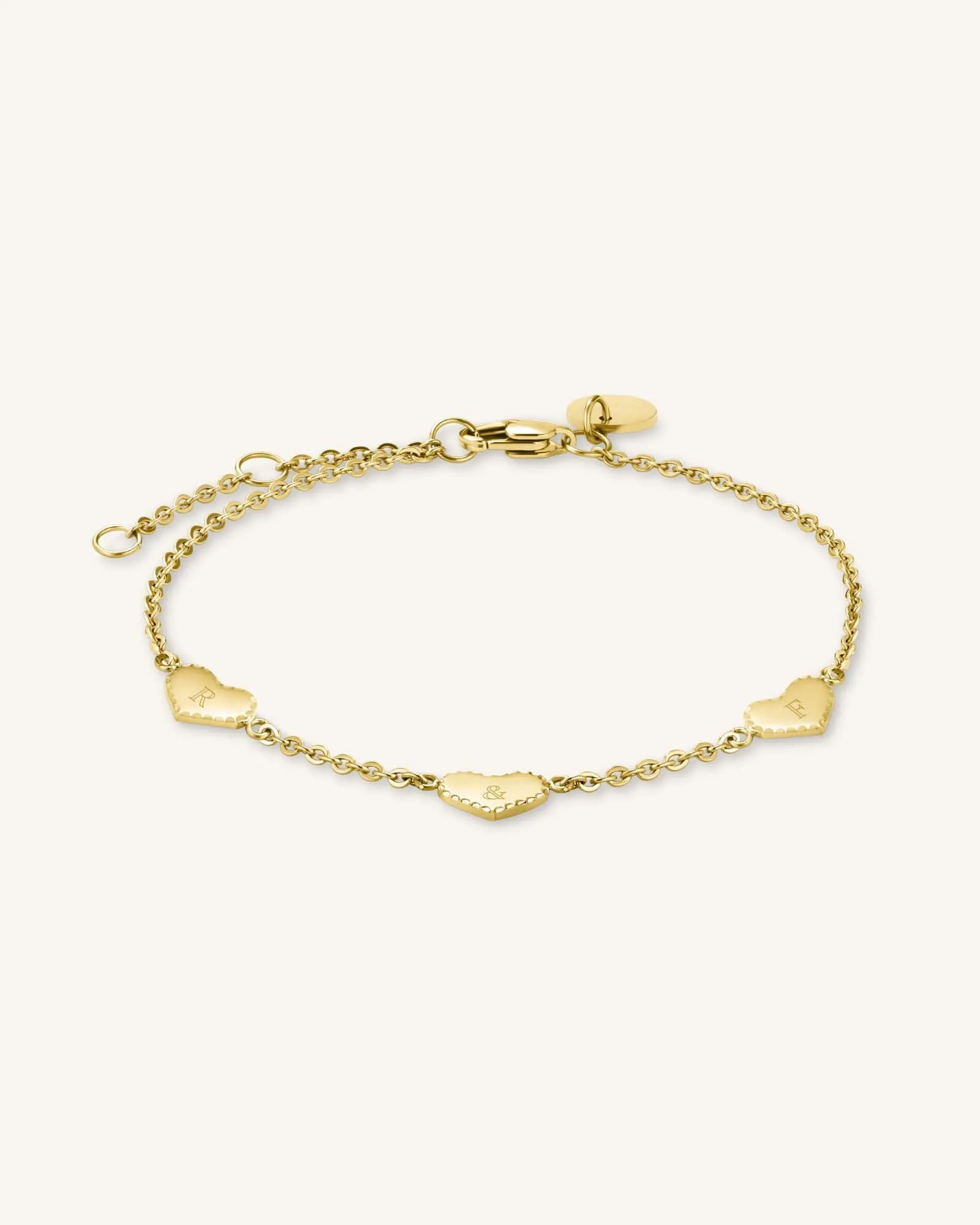 Triple Heart Bracelet
