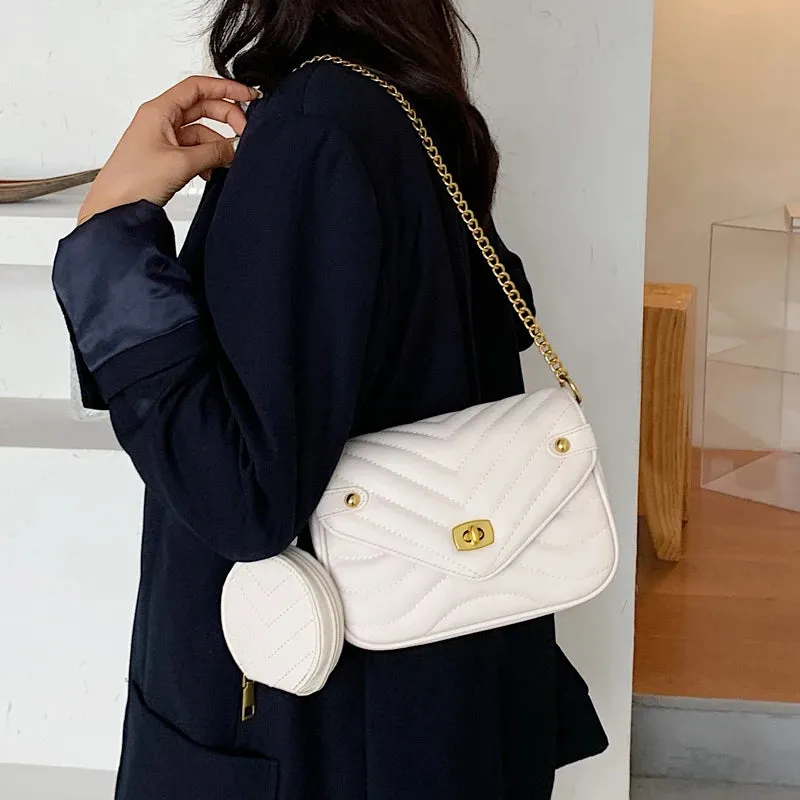 Two-In-One Small Crossbody Sling Shoulder Bag