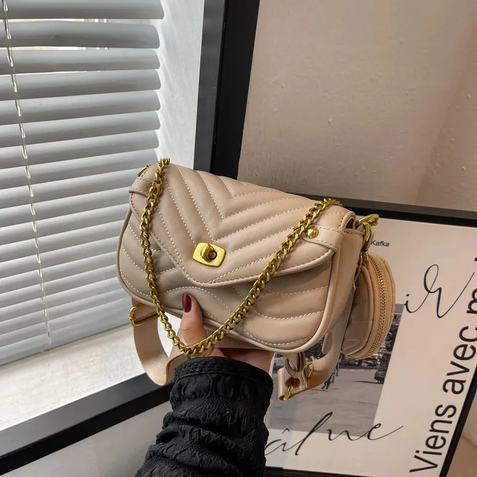 Two-In-One Small Crossbody Sling Shoulder Bag