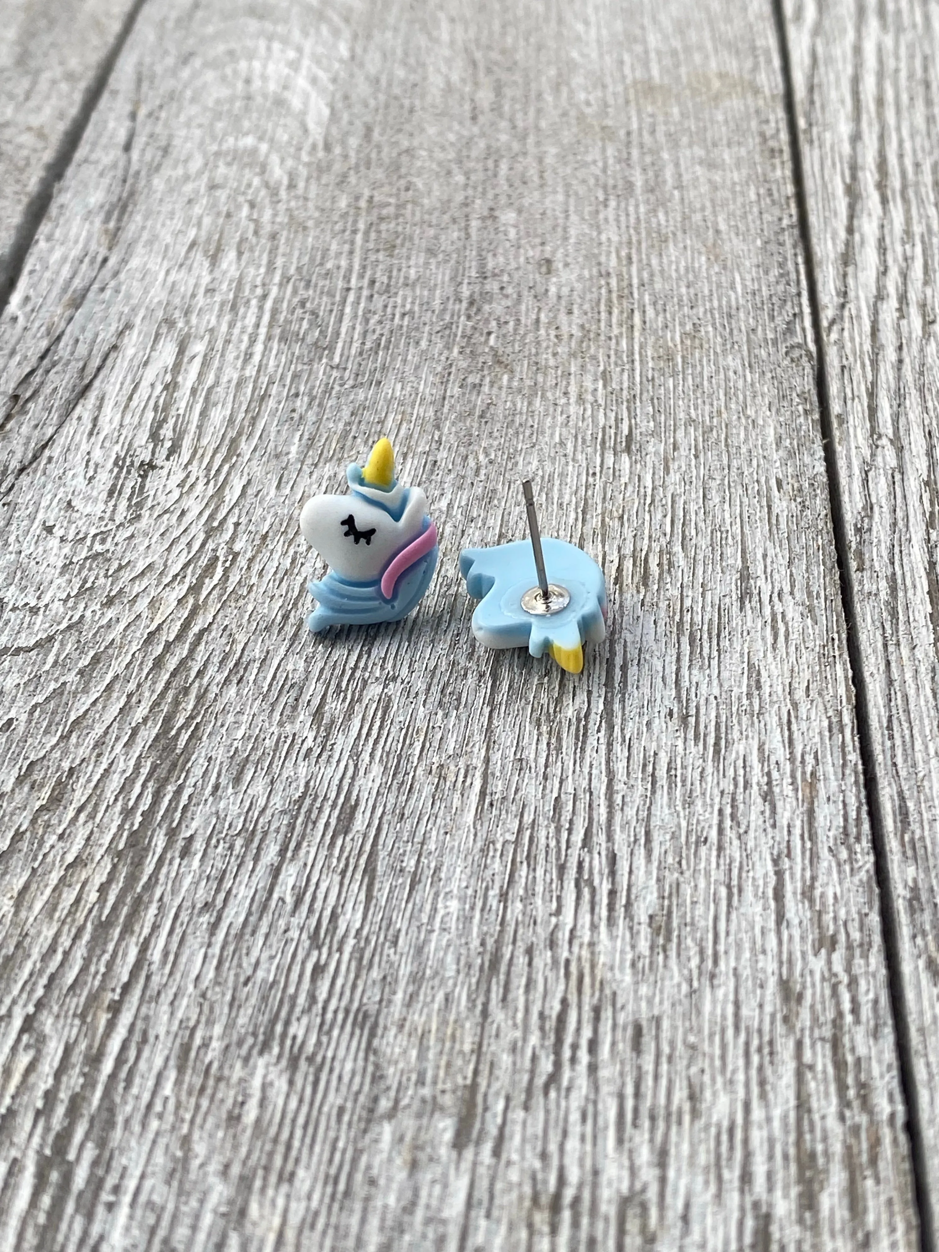 Unicorn Stud Earrings Gift