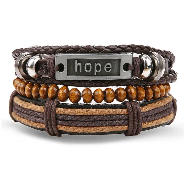 Unisex Leather Dragon Bracelet..