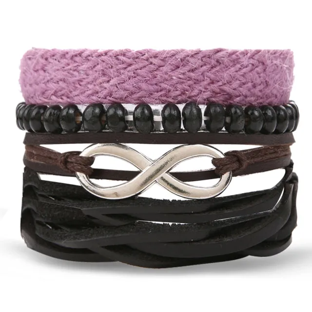 Unisex Leather Dragon Bracelet..