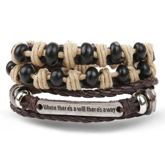 Unisex Leather Dragon Bracelet..