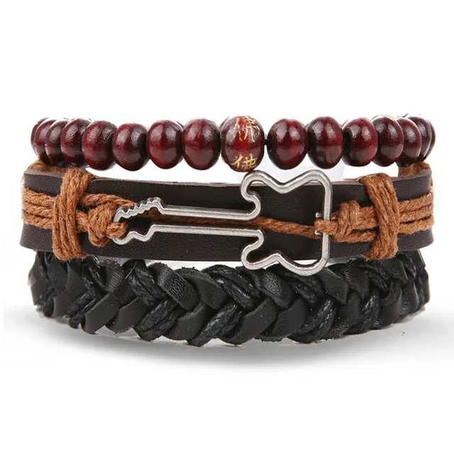 Unisex Leather Dragon Bracelet..