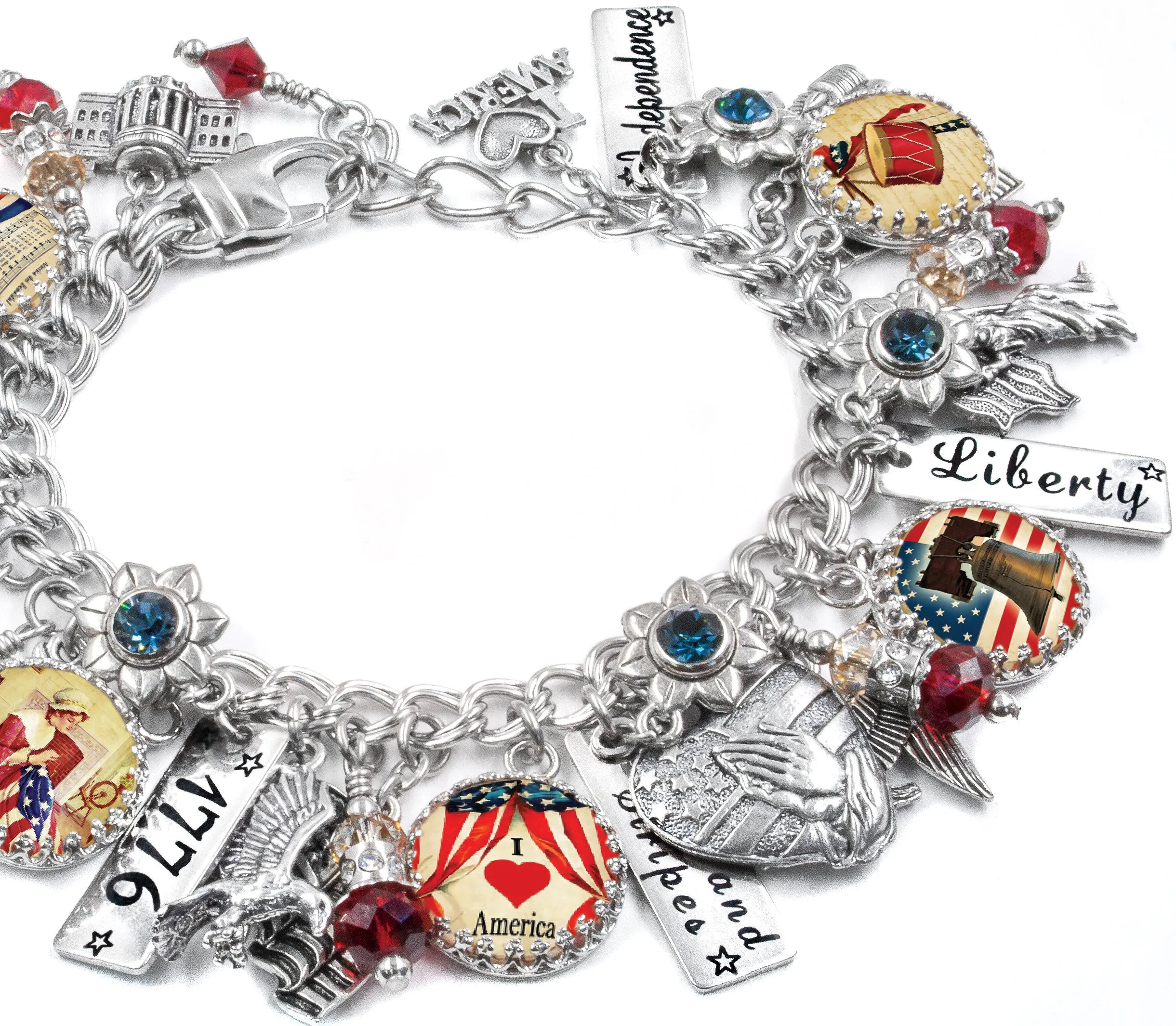 USA and 4th of July Bracelet