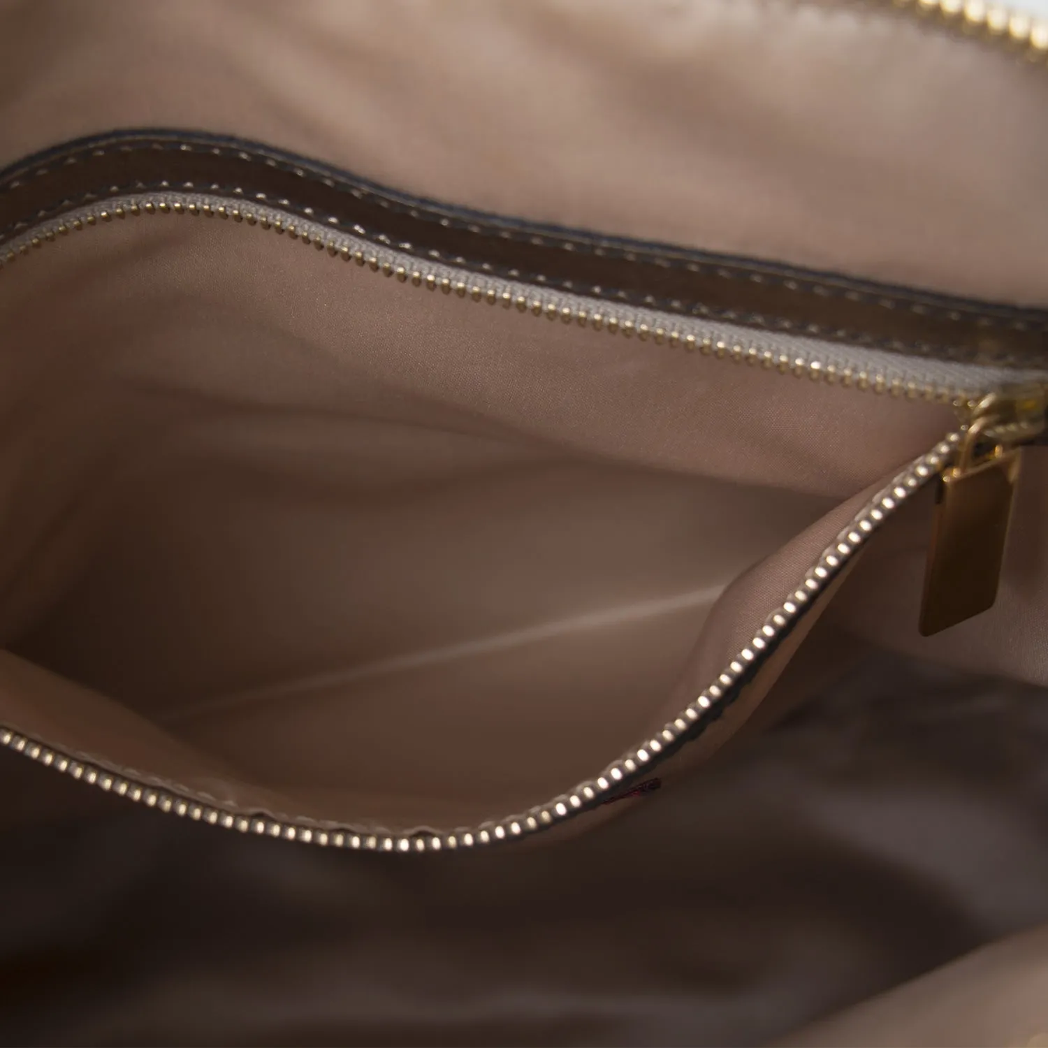 Valentino Metallic Bronze Petale Dome Bag