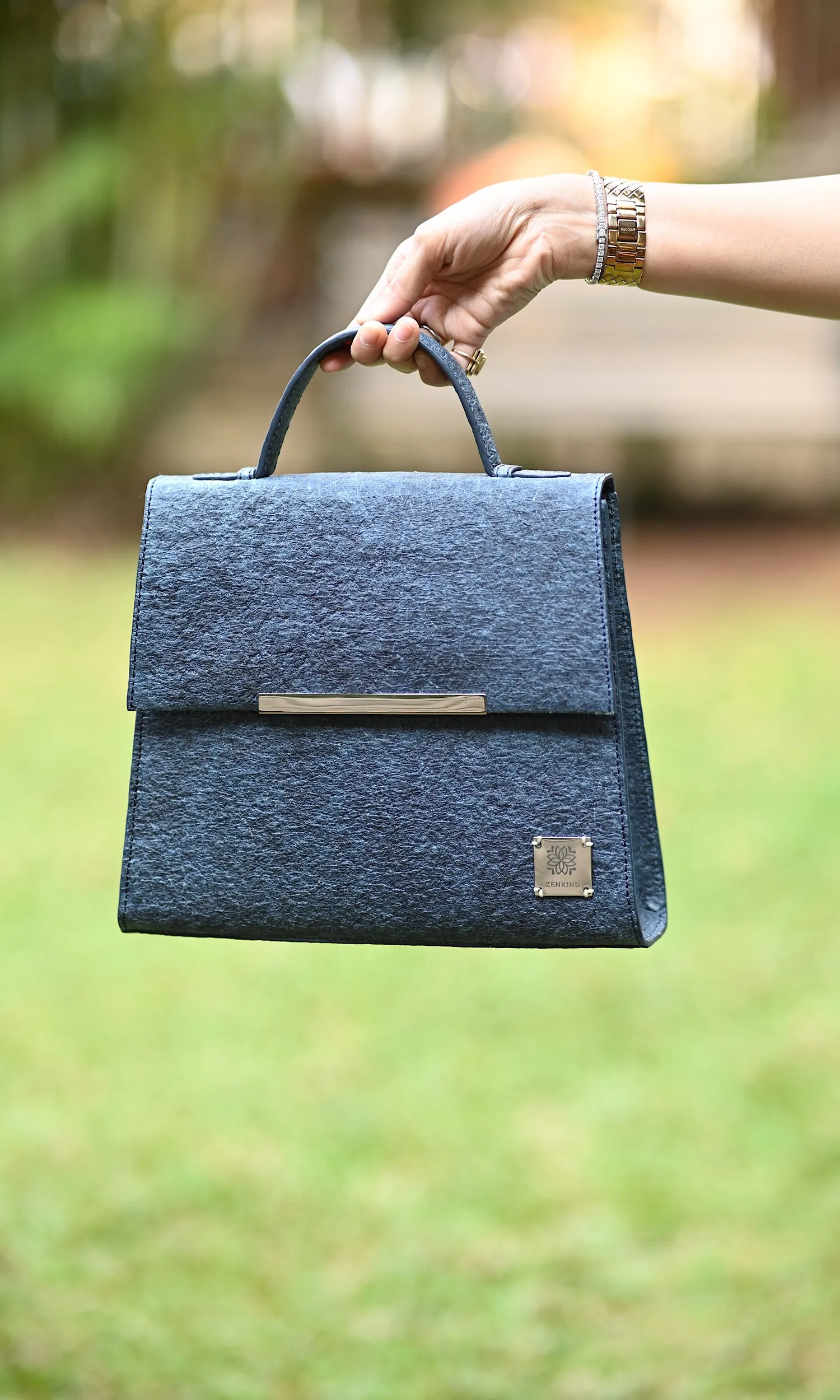 Vegan Office bags | Natural Chic City Bag made of coconut leather