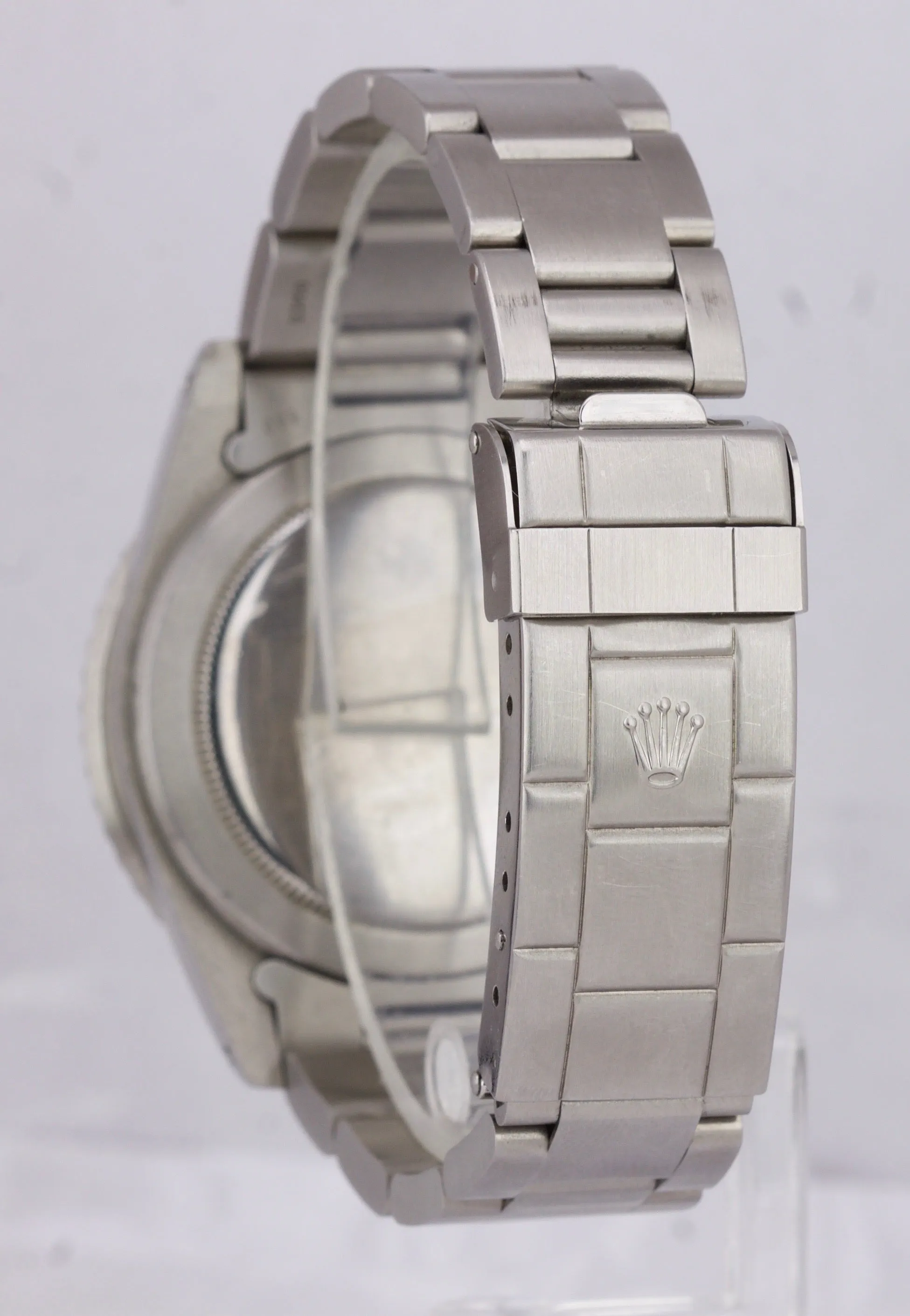 Vintage 1981 Rolex Submariner 5513 MAXI MK2 YELLOW Black 6.7x No Date Watch