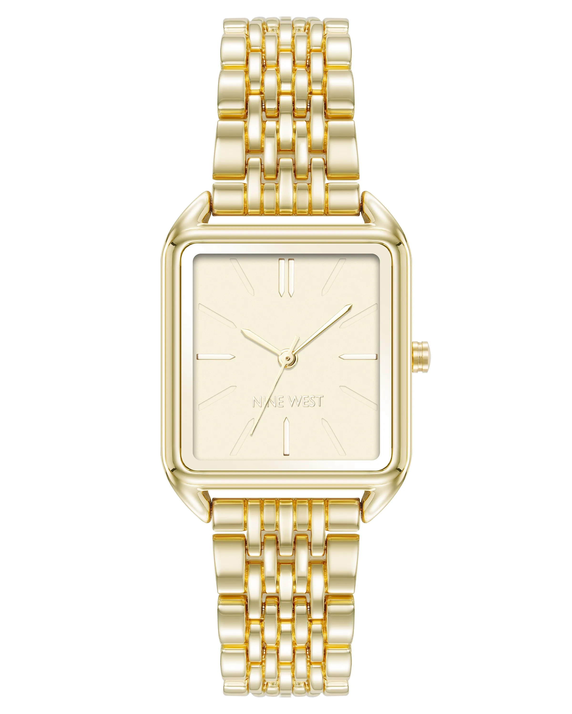 Vintage-Inspired Metal Bracelet Watch