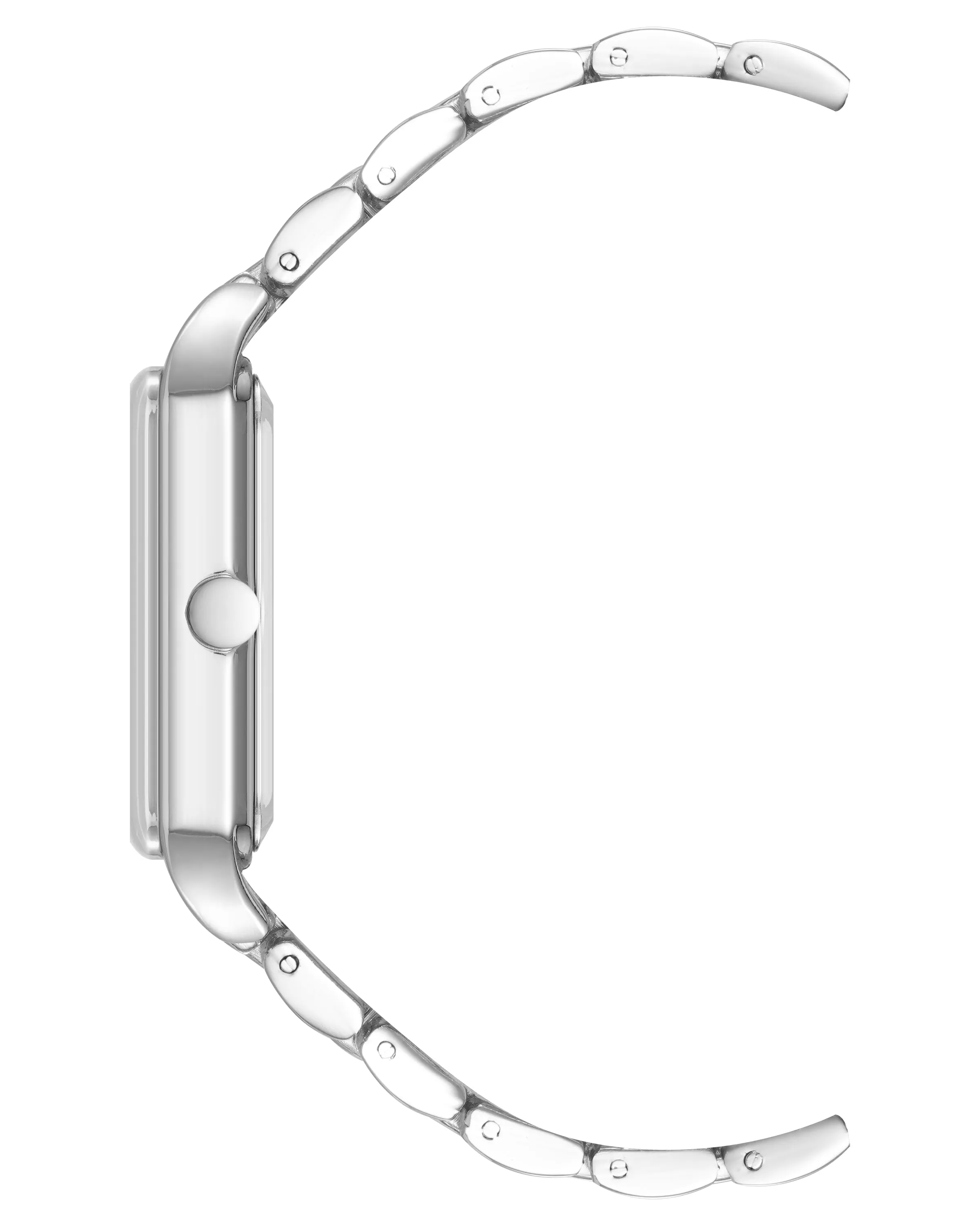 Vintage-Inspired Metal Bracelet Watch