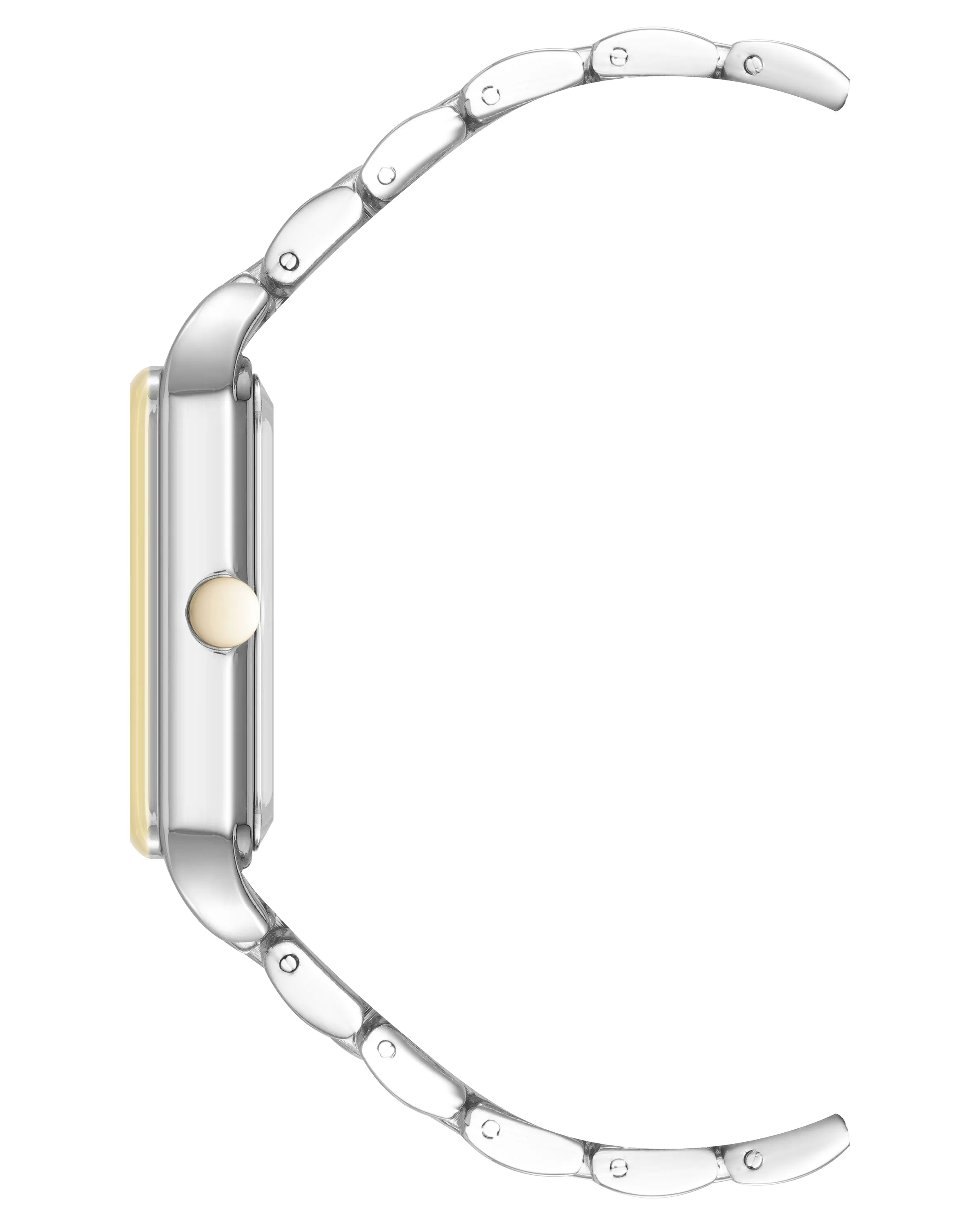 Vintage-Inspired Metal Bracelet Watch