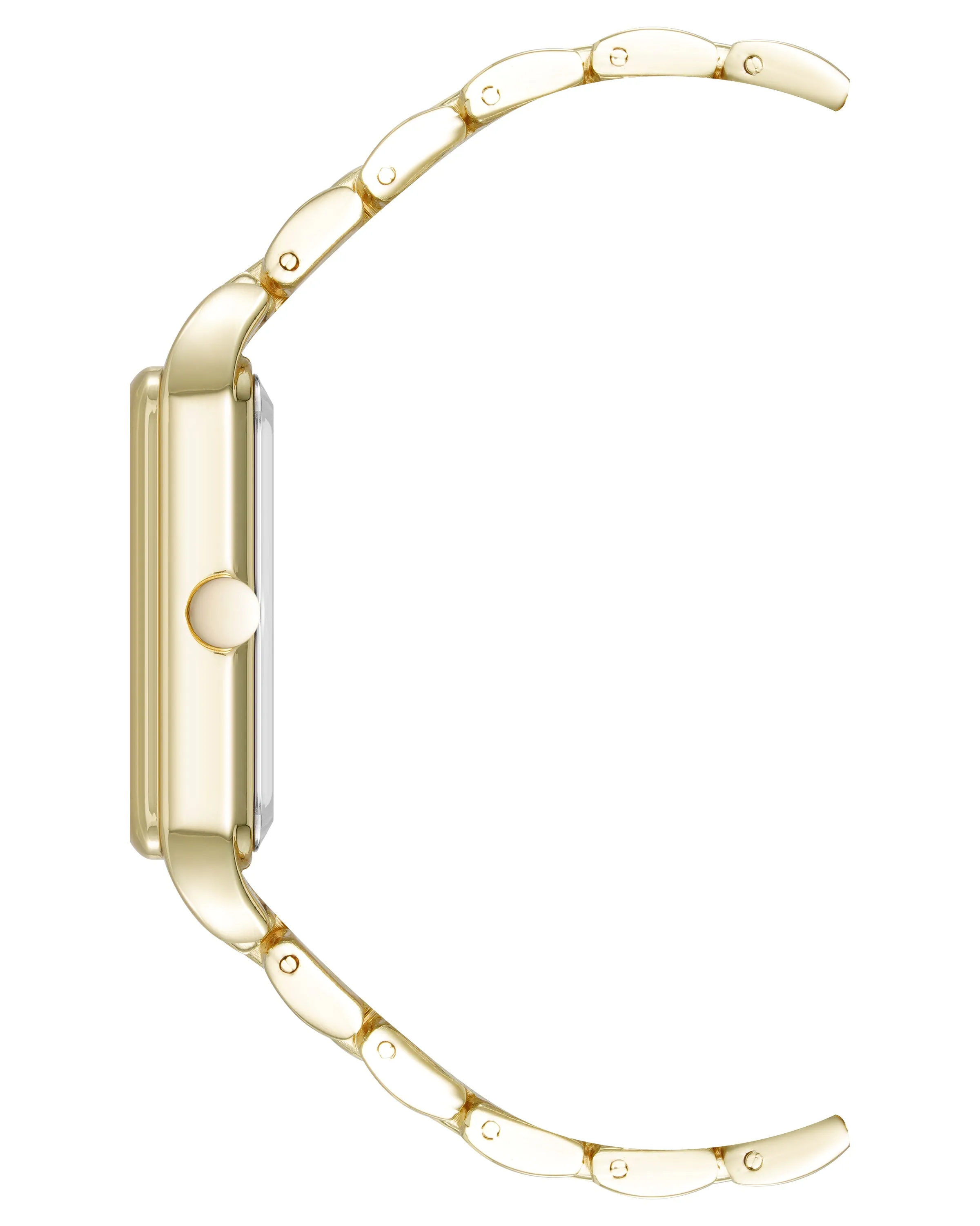 Vintage-Inspired Metal Bracelet Watch