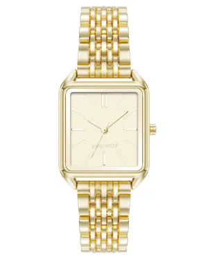 Vintage-Inspired Metal Bracelet Watch