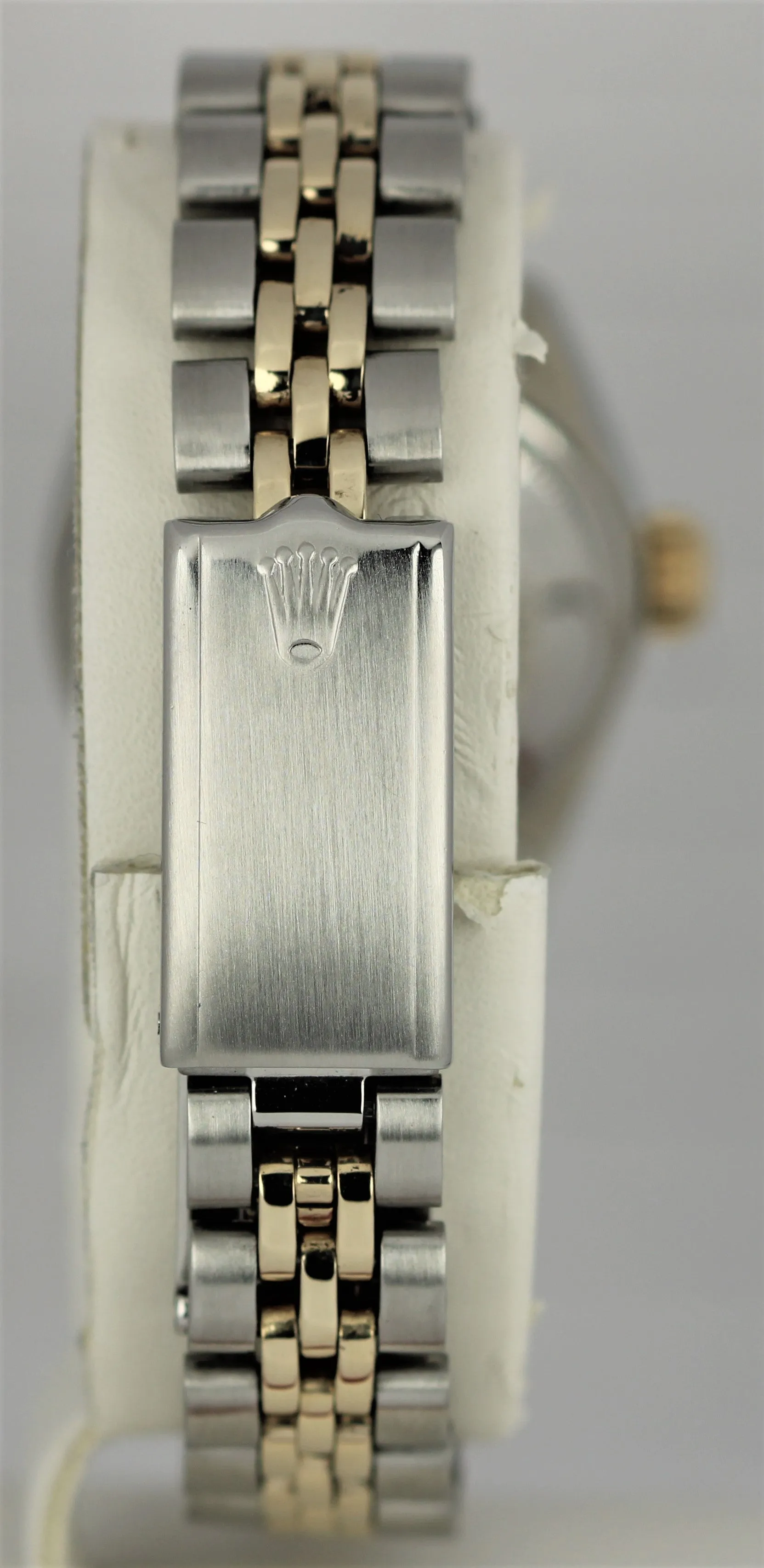 VINTAGE Rolex DateJust Two-Tone 18k Yellow Gold Steel Blue 26mm DATE 6917 Watch