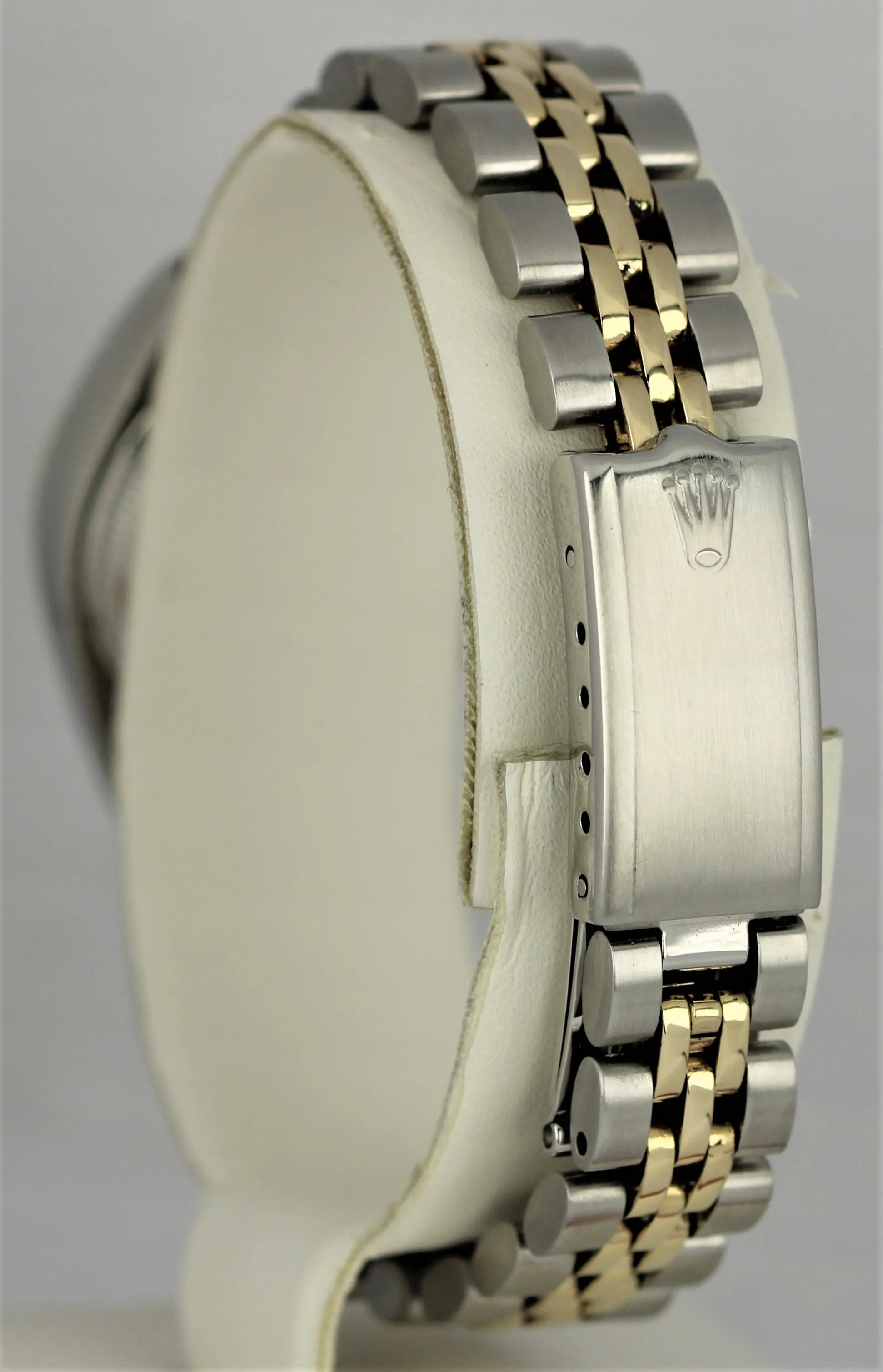 VINTAGE Rolex DateJust Two-Tone 18k Yellow Gold Steel Blue 26mm DATE 6917 Watch