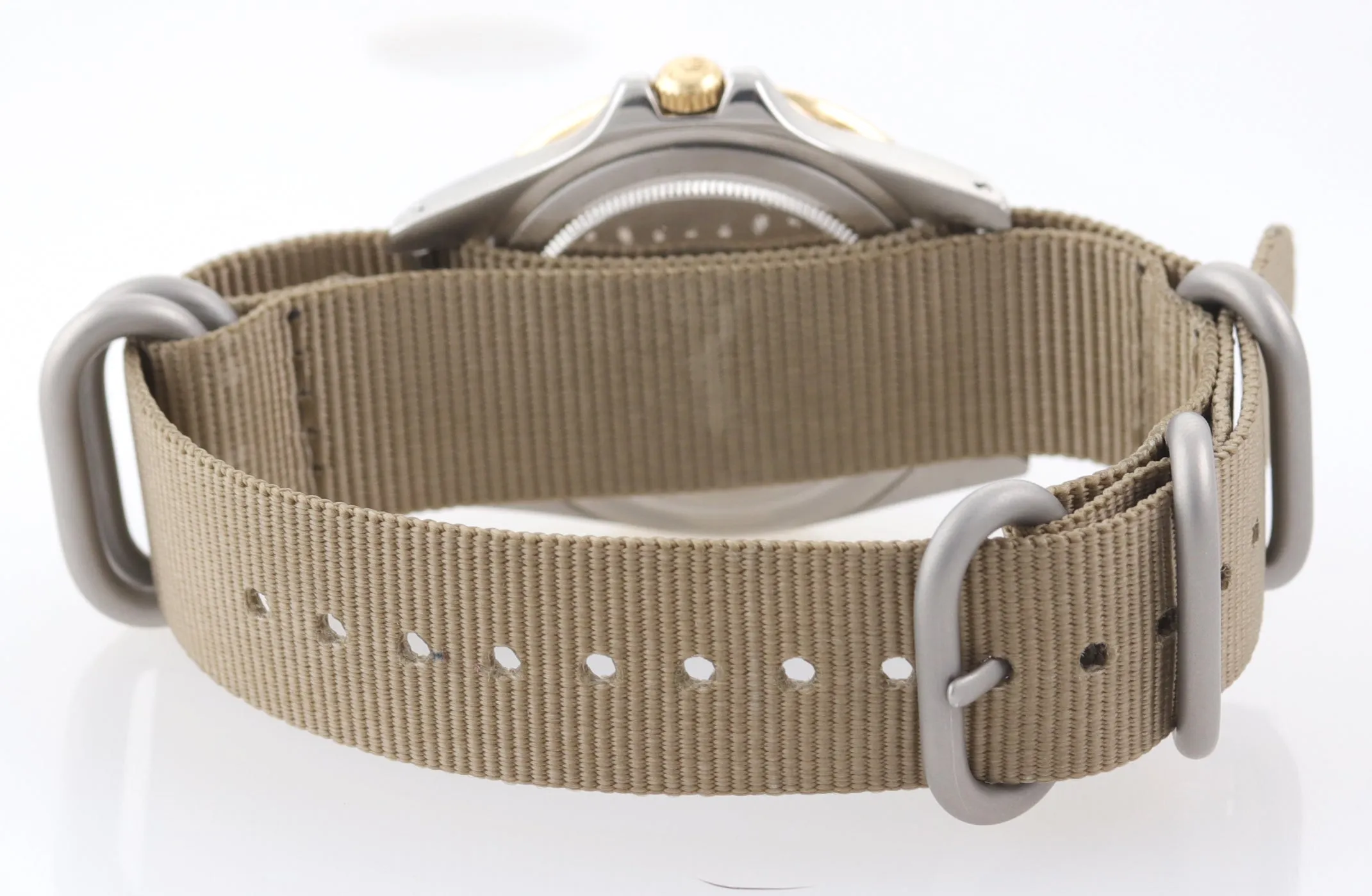 VINTAGE Rolex GMT-Master 1675 Two-Tone Root BEER Gold Steel Nipple Watch