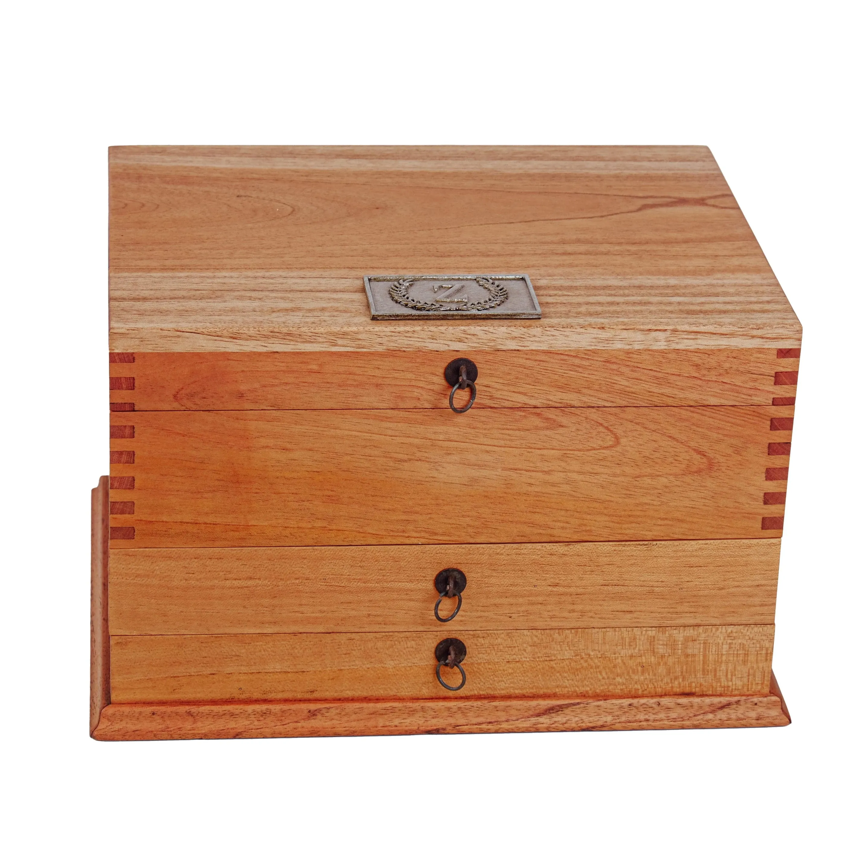 Watch Box with Two Drawers for 8 Watches Cedar Wood