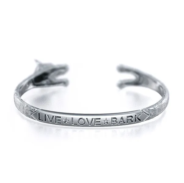 Weimaraner Breed Jewelry Cuddle Cuff Bracelet